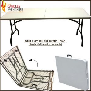 1.8m foldable table