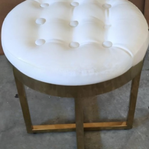 white round bench_cleanup